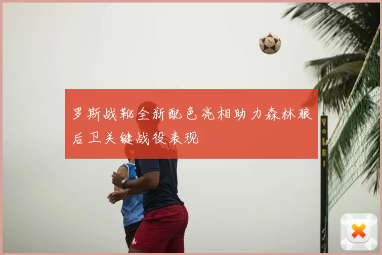 罗斯战靴全新配色亮相助力森林狼后卫关键战役表现